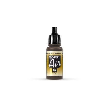 AV Vallejo Model Air 17ml - Hull Red AV Vallejo Model Air 17ml - Hull Red
