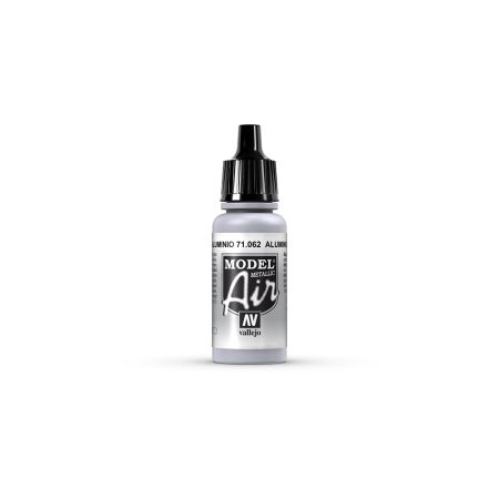 AV Vallejo Model Air 17ml - Aluminium (Metallic) AV Vallejo Model Air 17ml - Aluminium (Metallic)