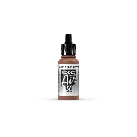 AV Vallejo Model Air 17ml - Copper (Metallic) AV Vallejo Model Air 17ml - Copper (Metallic)