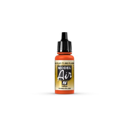 AV Vallejo Model Air 17ml - Fluorescent Red AV Vallejo Model Air 17ml - Fluorescent Red