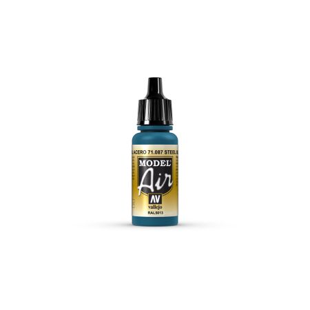 AV Vallejo Model Air 17ml - Steel Blue