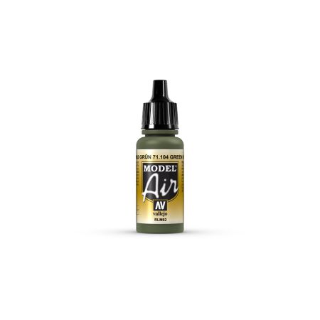 AV Vallejo Model Air 17ml - Green (RLM 62) AV Vallejo Model Air 17ml - Green (RLM 62)