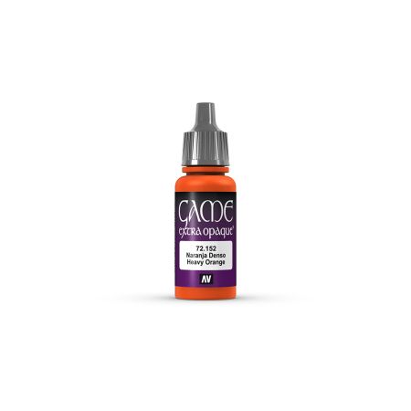 AV Vallejo Game Extra Opaque 17ml - Heavy Orange AV Vallejo Game Extra Opaque 17ml - Heavy Orange