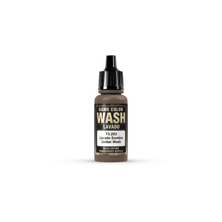 AV Vallejo Game Washes 17ml - Umber AV Vallejo Game Washes 17ml - Umber