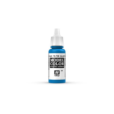 AV Vallejo Model Color 17ml - Fluorescent Blue AV Vallejo Model Color 17ml - Fluorescent Blue