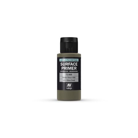 AV Vallejo Polyurethane - Primer US Olive Drab 60ml