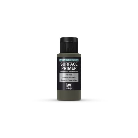 AV Vallejo Polyurethane - Primer Russian Green 4BO 60ml AV Vallejo Polyurethane - Primer Russian Green 4BO 60ml