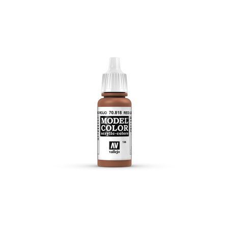 AV Vallejo Model Color 17ml - Red Leather AV Vallejo Model Color 17ml - Red Leather