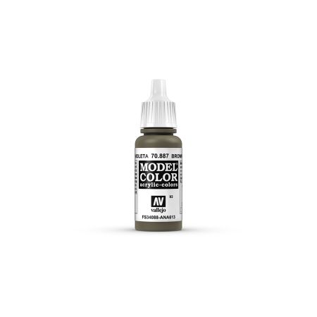 AV Vallejo Model Color 17ml - US Olive Drab AV Vallejo Model Color 17ml - US Olive Drab