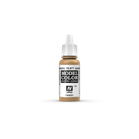 AV Vallejo Model Color 17ml - Desert Yellow AV Vallejo Model Color 17ml - Desert Yellow