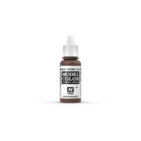AV Vallejo Model Color 17ml - Flat Brown AV Vallejo Model Color 17ml - Flat Brown