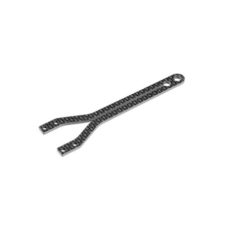 Xray X4G'23 Graphite Upper Deck - Split Front - 2.0mm (XR301077)