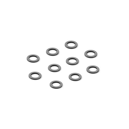 Xray Alu Shim 3X5X0.5mm - Black (10) (XR303142-K) Xray Alu Shim 3X5X0.5mm - Black (10) (XR303142-K)