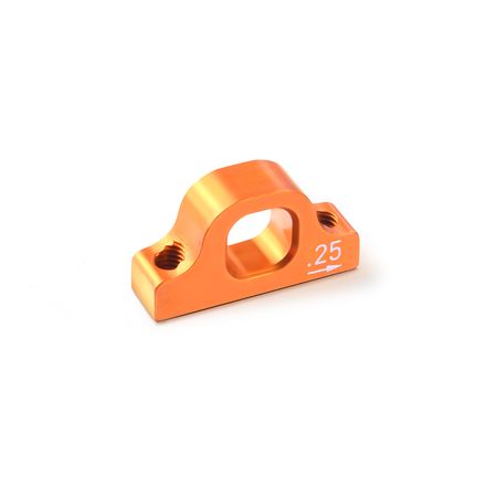 Xray Alu Lower 2-Piece Suspension 0.25 Eccentric Holder (XR303718-O) Xray Alu Lower 2-Piece Suspension 0.25 Eccentric Holder (XR303718-O)