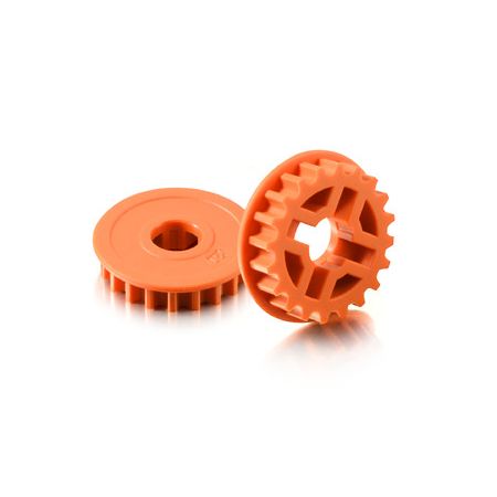 Xray Fixed Pulley 20T - Low Friction - Graphite (2) (XR305577-O)