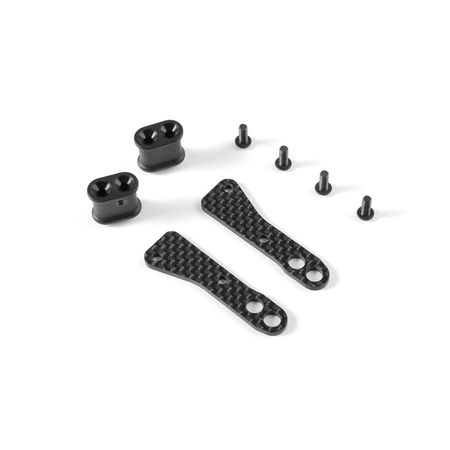 Xray Graphite Chassis Side Guard Brace - Soft (2) (XR321266) Xray Graphite Chassis Side Guard Brace - Soft (2) (XR321266)