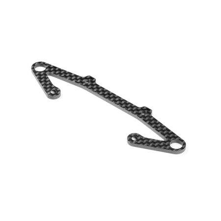 Xray Graphite Upper Holder For Bumper - Lightweight (XR331217) Xray Graphite Upper Holder For Bumper - Lightweight (XR331217)