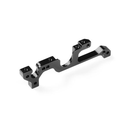 Xray Alu Lower Bulkhead Front - Left - Black - Swiss 7075 T6 (XR332028) Xray Alu Lower Bulkhead Front - Left - Black - Swiss 7075 T6 (XR332028)