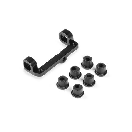Xray Alu Upper Arm Holder -  Right - Black - Swiss 7075 T6 - Set (XR332733)