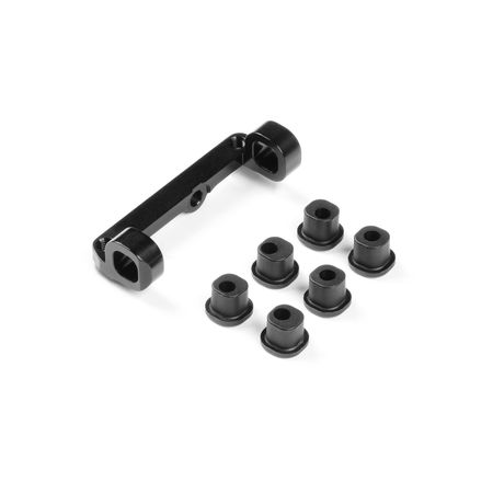 Xray Alu Upper Arm Holder - Left - Black - Swiss 7075 T6 - Set (XR332743) Xray Alu Upper Arm Holder - Left - Black - Swiss 7075 T6 - Set (XR332743)