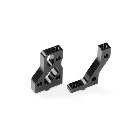 Xray Alu Radio Plate Mounts - Black - Swiss 7075 T6 (L+R) (XR336234) Xray Alu Radio Plate Mounts - Black - Swiss 7075 T6 (L+R) (XR336234)