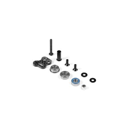 Xray X8 Graphite Belt Tensioner Holder With Ball Bearings - Set (XR343079) Xray X8 Graphite Belt Tensioner Holder With Ball Bearings - Set (XR343079)