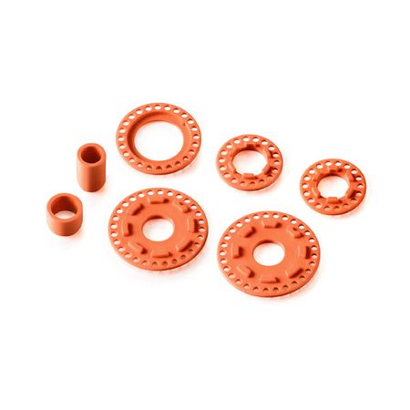Xray Composite Belt Pulley Cover Set - Graphite (XR345800-O) Xray Composite Belt Pulley Cover Set - Graphite (XR345800-O)