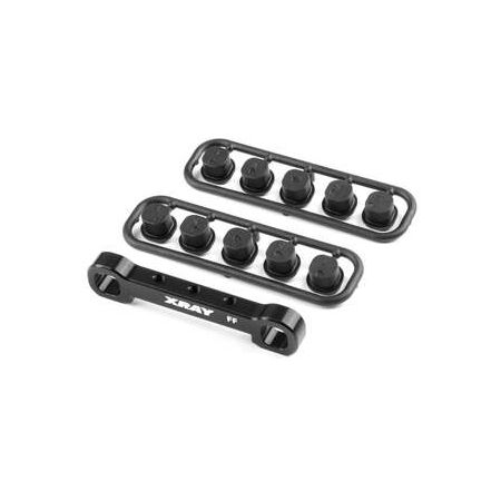 Xray GT'23 Alu Front Lower Susp. Holder - Front - Square Adj. Roll-C. (XR352327)