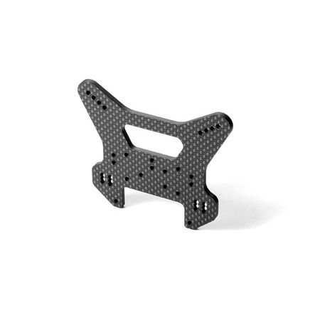 Xray XB8 Graphite Rear Shock Tower - CNC Machined (XR353052) Xray XB8 Graphite Rear Shock Tower - CNC Machined (XR353052)