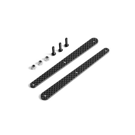 Xray Graphite Insert For Medium Rear Composite Brace - Set (XR353280) Xray Graphite Insert For Medium Rear Composite Brace - Set (XR353280)