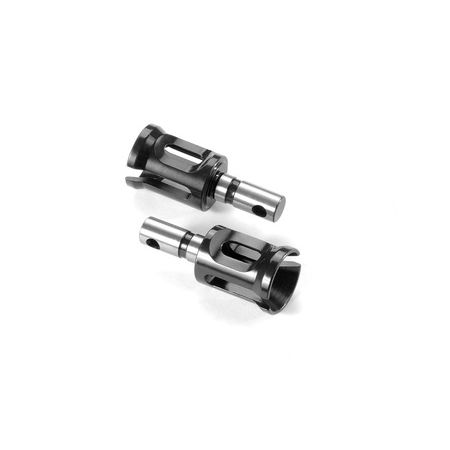 Xray Front Diff Outdrive Adapter Long - V2 - Hudy Spring Steel (2) (XR355064)