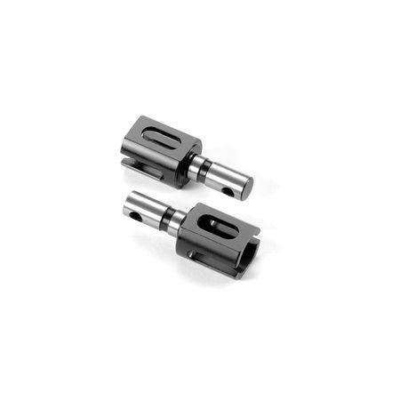 Xray Large Center Diff Outdrive Adapter - Hudy Steel (2) (XR355072)