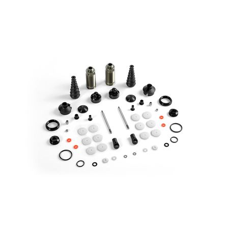Xray XB8'16 Rear Shock Absorbers + Boots Complete Set - V2 (2) (XR358206) Xray XB8'16 Rear Shock Absorbers + Boots Complete Set - V2 (2) (XR358206)