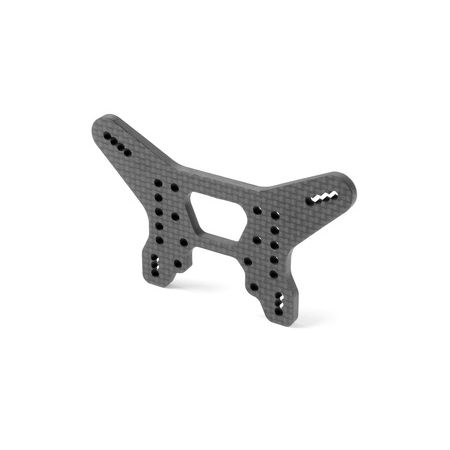 Xray Graphite Shock Tower For Hs Bulkhead - Rear - 3.5mm - Lower (XR363087) Xray Graphite Shock Tower For Hs Bulkhead - Rear - 3.5mm - Lower (XR363087)