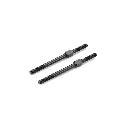 Xray Alu Adj. Turnbuckle M3X51 mm - Swiss 7075 T6 - Black (2) (XR372615-K)