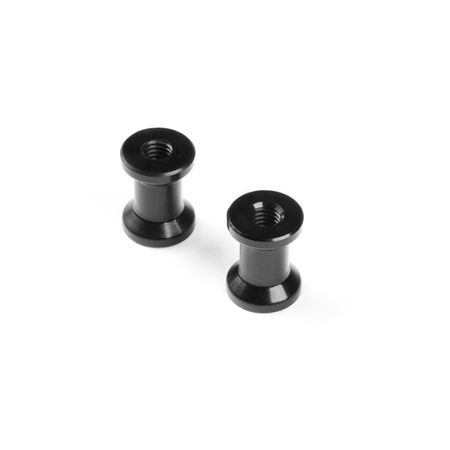 Xray Alu Rear Brace Mount 9mm - Black (2) (XR373076)
