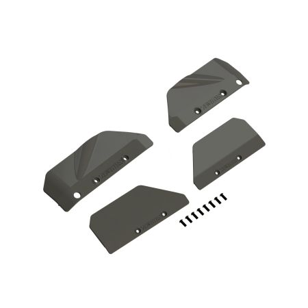 Arrma Dirt Guard Set Nero Arrma Dirt Guard Set Nero