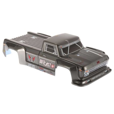 Arrma Body Silver Outcast Arrma Body Silver Outcast