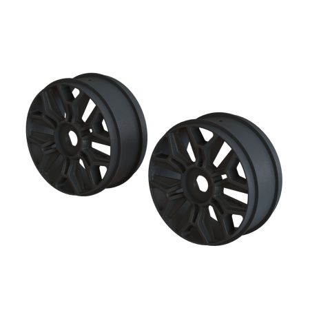 Arrma 1/8 Buggy Wheel Black (2) Arrma 1/8 Buggy Wheel Black (2)