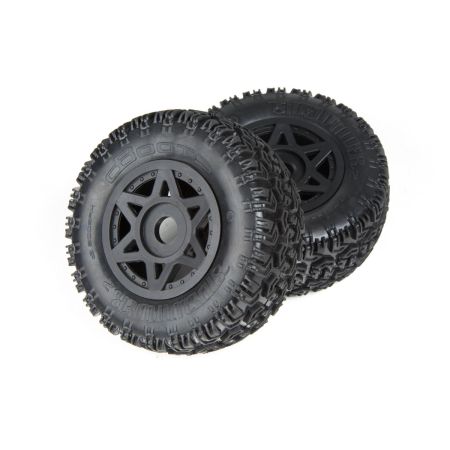 Arrma Dboots Sidewinder 2 6S Glued Black Arrma Dboots Sidewinder 2 6S Glued Black