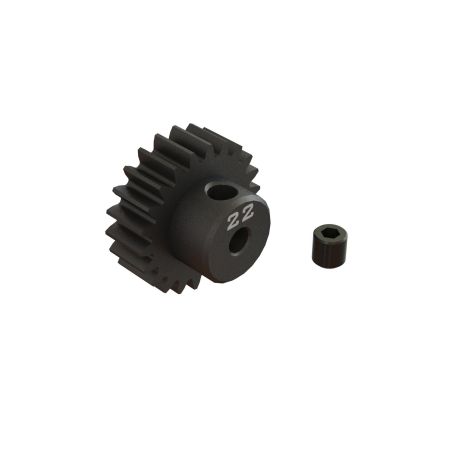 Arrma 22T 0.8Mod 1/8" Bore CNC Steel Pinion Gear (Z-ARA311084) Arrma 22T 0.8Mod 1/8" Bore CNC Steel Pinion Gear (Z-ARA311084)