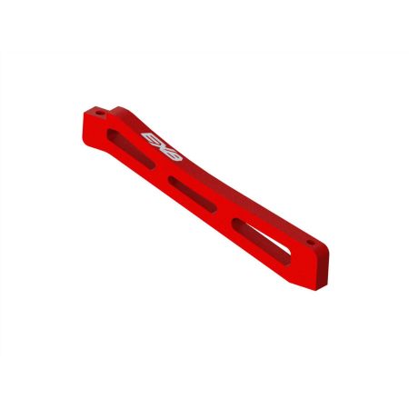 Arrma Front Center Chassis Brace Aluminum 98mm Red Arrma Front Center Chassis Brace Aluminum 98mm Red