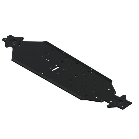 Arrma Aluminum Chassis XLWB (Black) (Z-ARA320732)