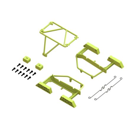 Arrma Desert Truck Body Roll Cage Set, Yellow: GROM (Z-ARA320819) Arrma Desert Truck Body Roll Cage Set, Yellow: GROM (Z-ARA320819)