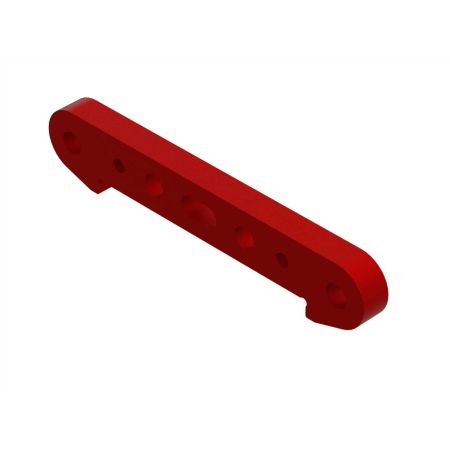 Arrma Aluminum Rear Suspension Mount (Red)