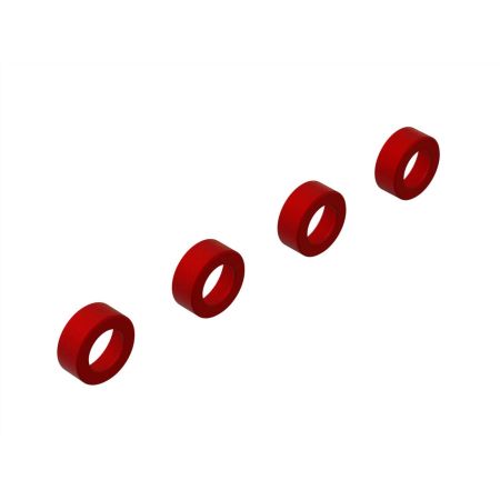 Arrma Aluminum Suspension Arm End Cap (Red) (4) Arrma Aluminum Suspension Arm End Cap (Red) (4)