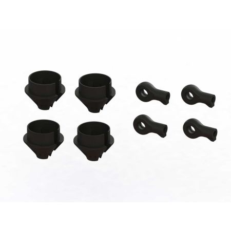 Arrma HD Shock Rod End and Spring Cup Set (2 Pairs) Arrma HD Shock Rod End and Spring Cup Set (2 Pairs)