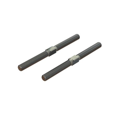 Arrma Steel Turnbuckle M8x105mm Silver (2) (Z-ARA330745)