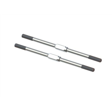 Arrma Steel Turnbuckle M4x95mm Silver (2) (Kraton / 6S)