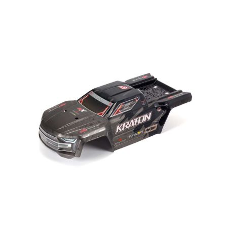 Arrma KRATON 6S BLX Painted Decaled Trimmed Body Black Arrma KRATON 6S BLX Painted Decaled Trimmed Body Black